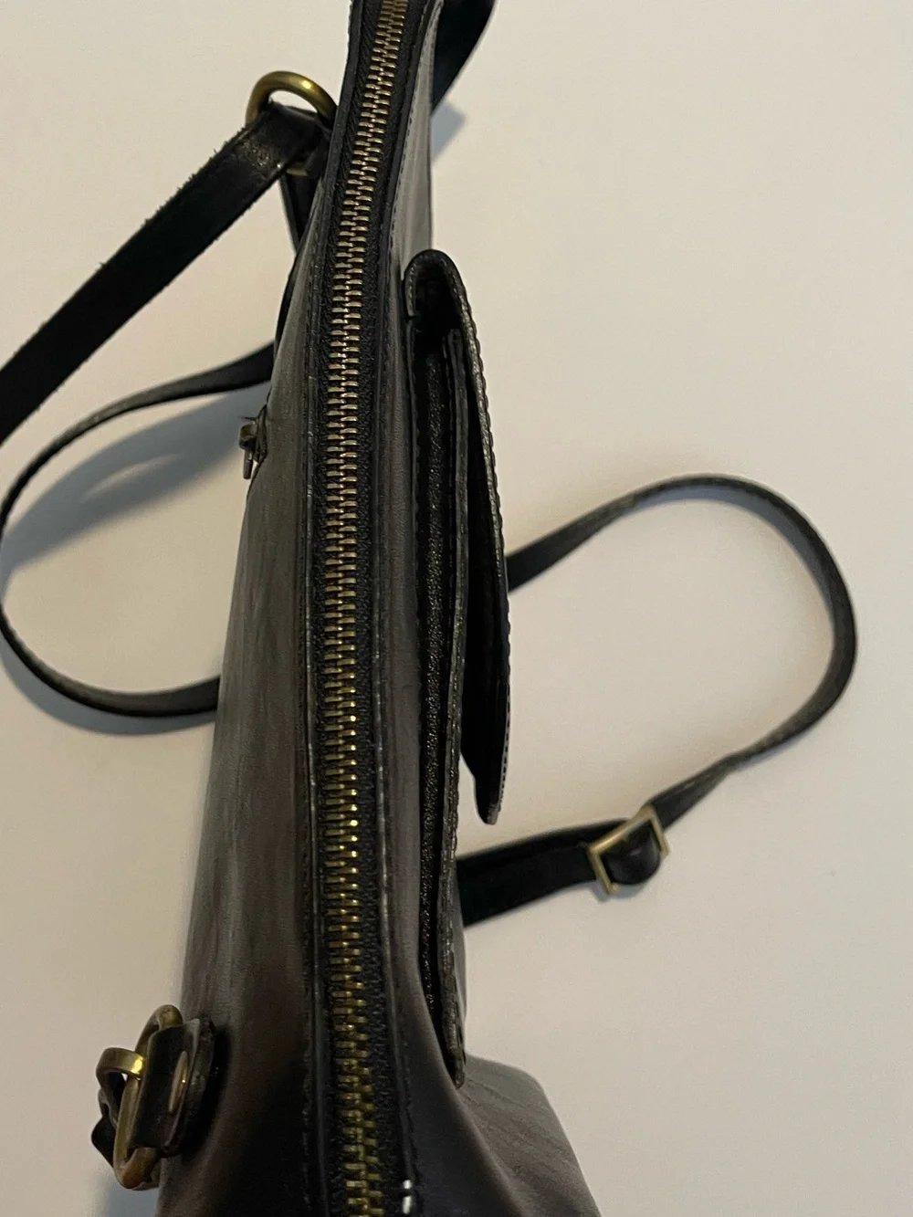 Italian Leather Crossbody/Backpack